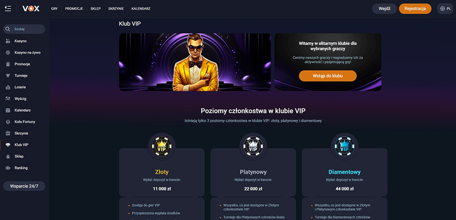 VOX Casino logowanie — jak bezpiecznie i szybko zalogować się na konto